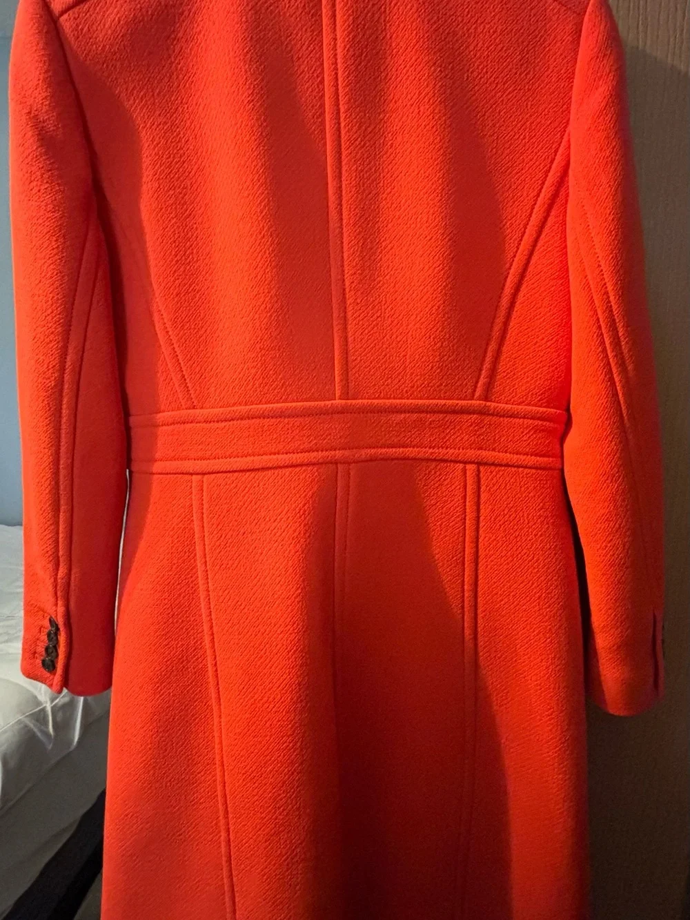 J. Crew Double Cloth Manifattura di Carmignano Italian Wool Coat